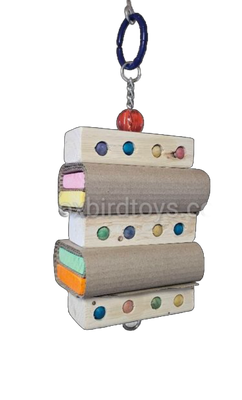Poppy with Stainless by Birdie Box Bird Toys