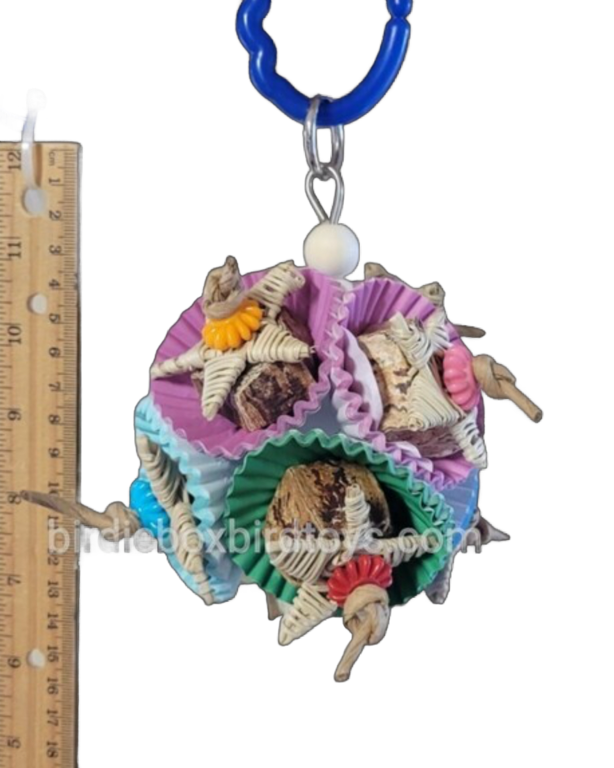 Bitty Star Ball by Birdie Box Bird Toys