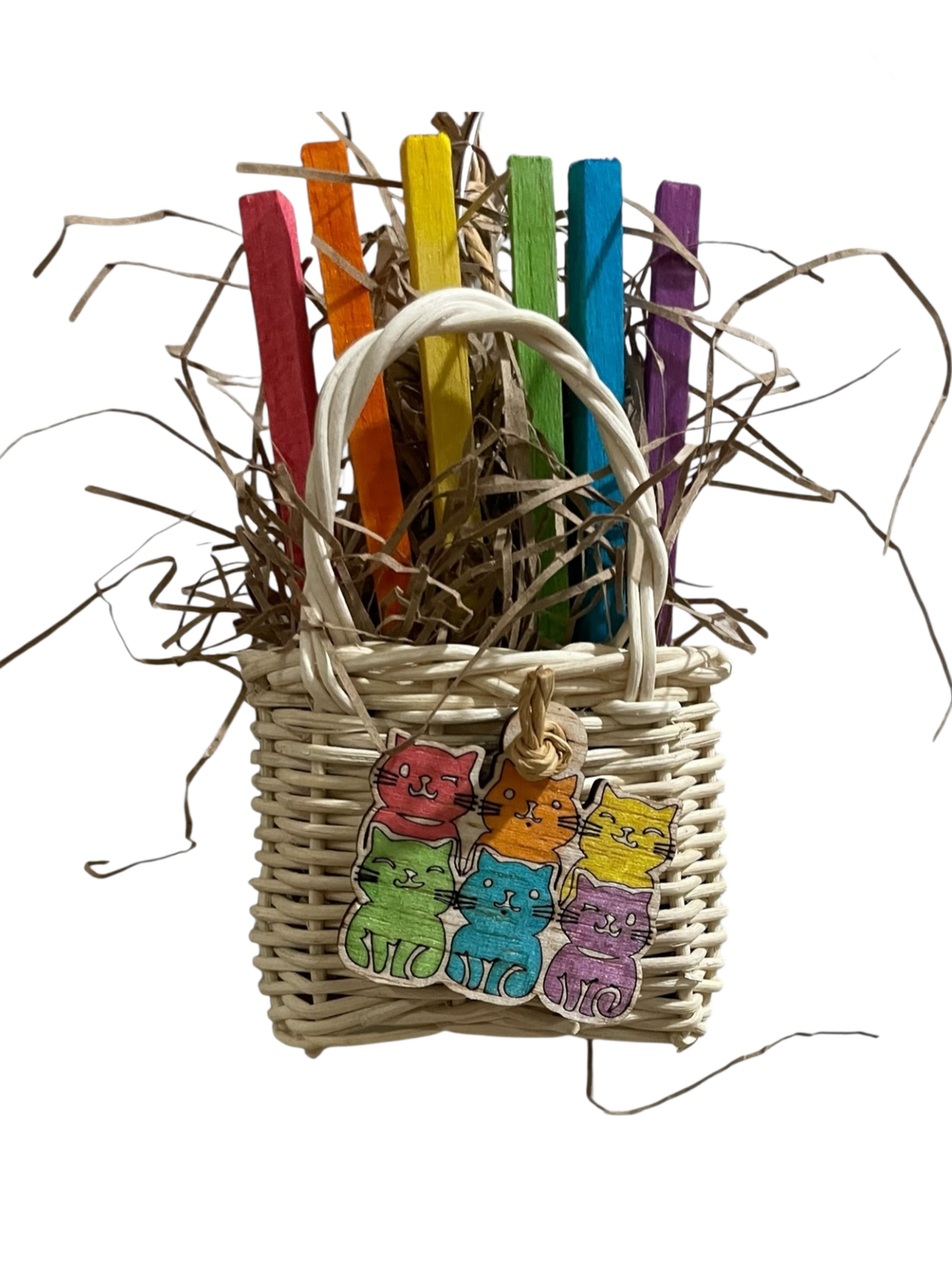 Purride &amp; Pretty Balsa Tug and Stuff it Bag by Feathered Addictions