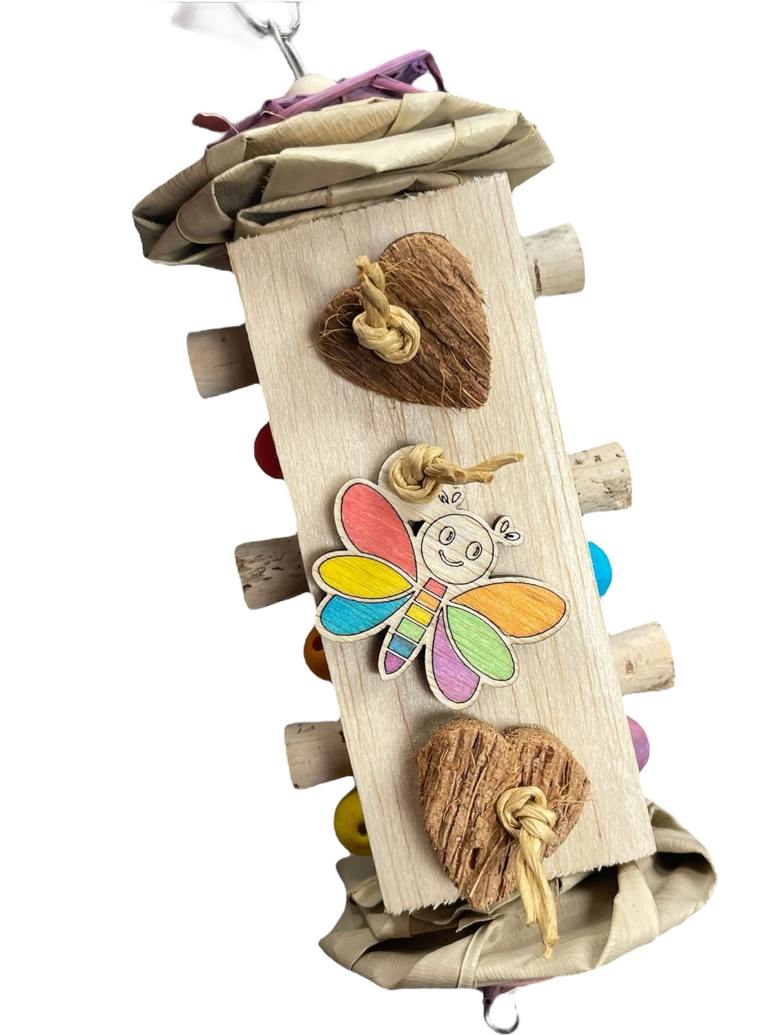 We&#39;re Here! Balsa Block by Feathered Addictions