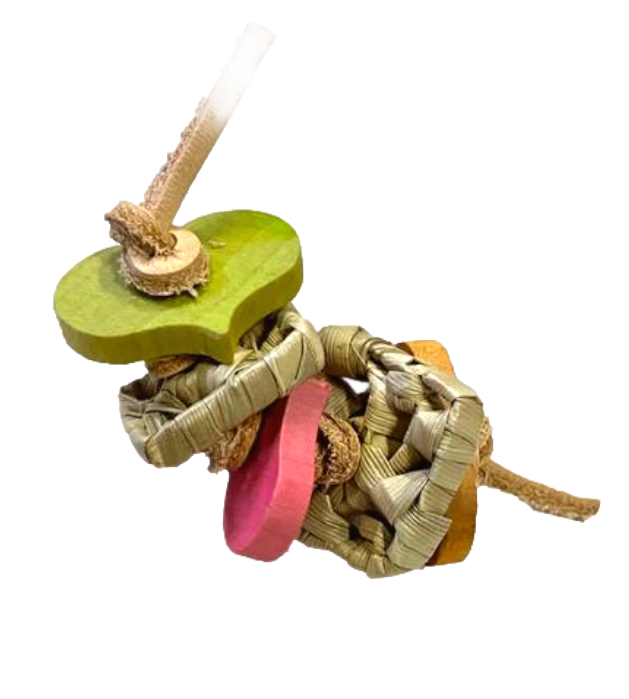 Shape of My Heart Foot Toy for Small and Medium Birds - by Feathered Addictions