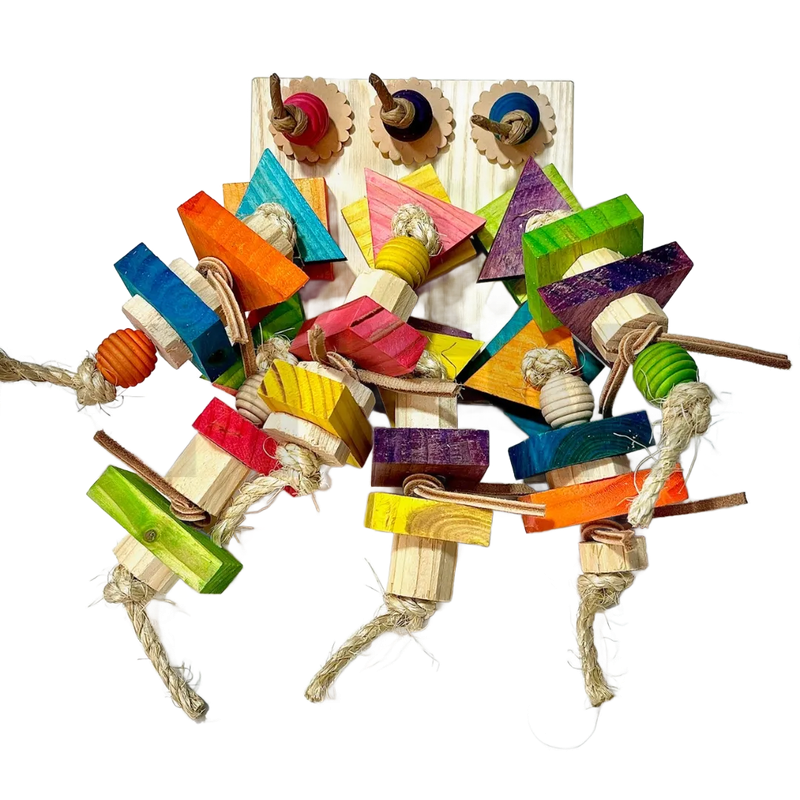 Paisley Medium Cage Mount REFILL Pack Toy by Bite Me Birdie
