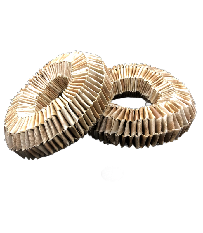 Dark Palm Donut Large 6&quot; by Feathered Addictions