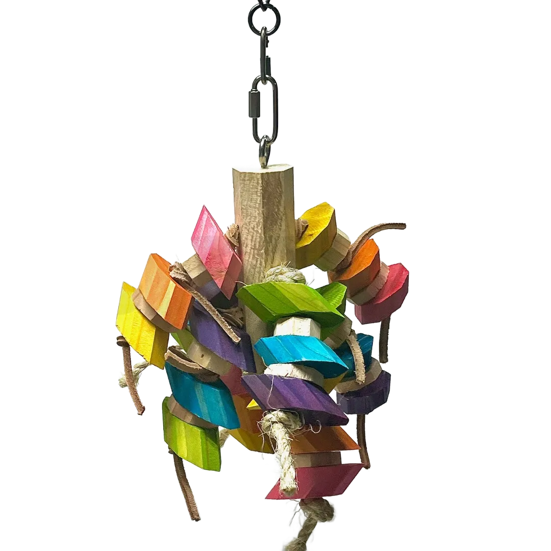 Piaui Medium Hanging Toy by Bite Me Birdie