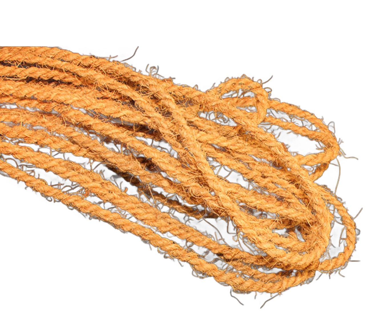 Natural Coconut Fiber Rope 30 feet