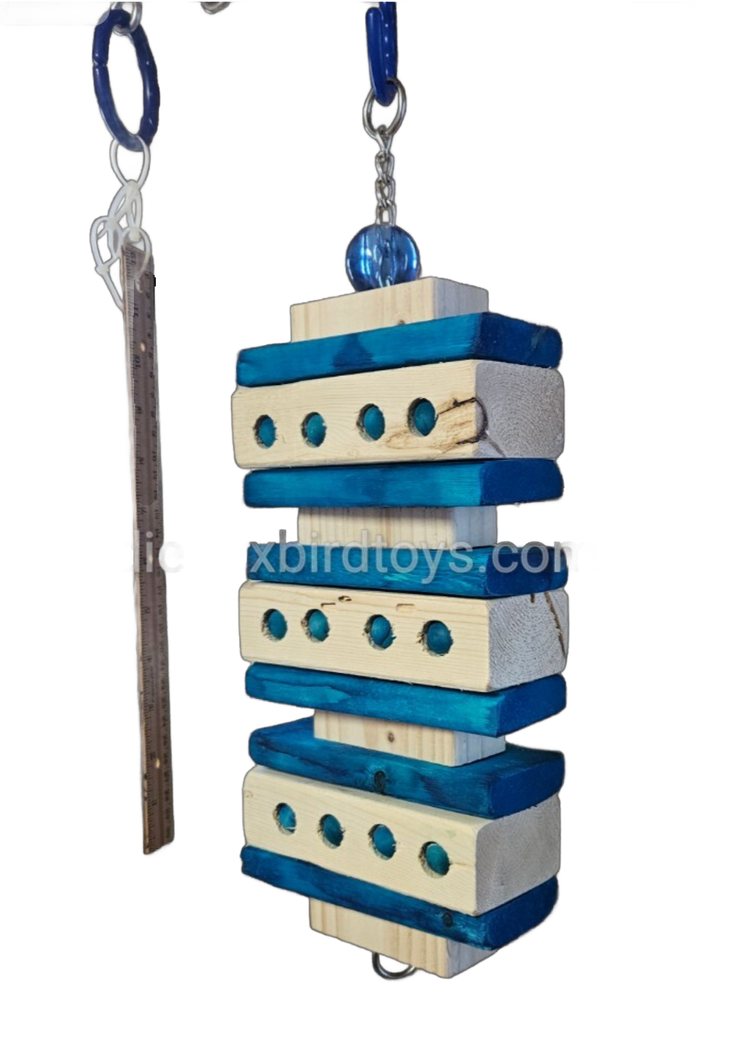Henley with Stainless Hardware by Birdie Box Bird Toys