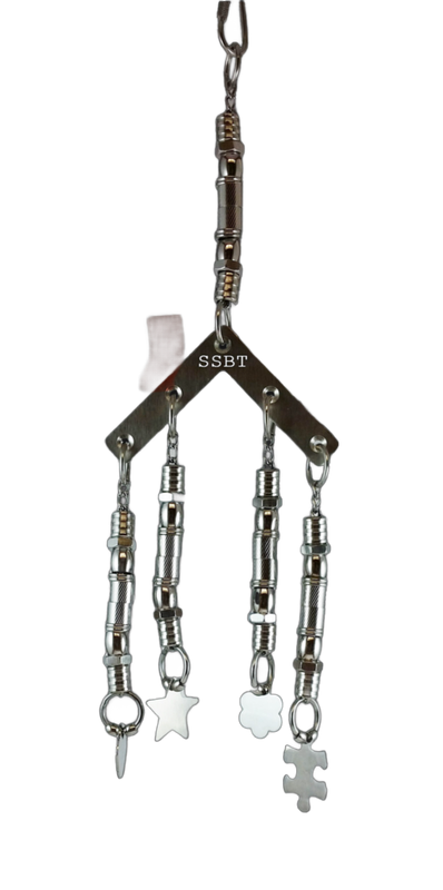 Dangling Dodads - all Stainless Steel no beads - Hand made in the USA
