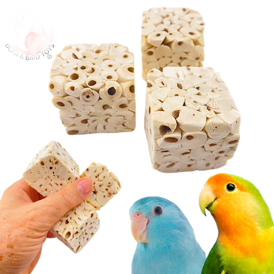 Small Sola Cubes 3 Pack by Bonka Bird Toys