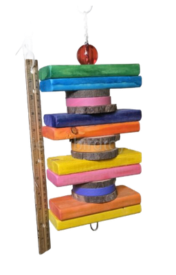 Stacked on Stainless Birdie Box Bird Toys