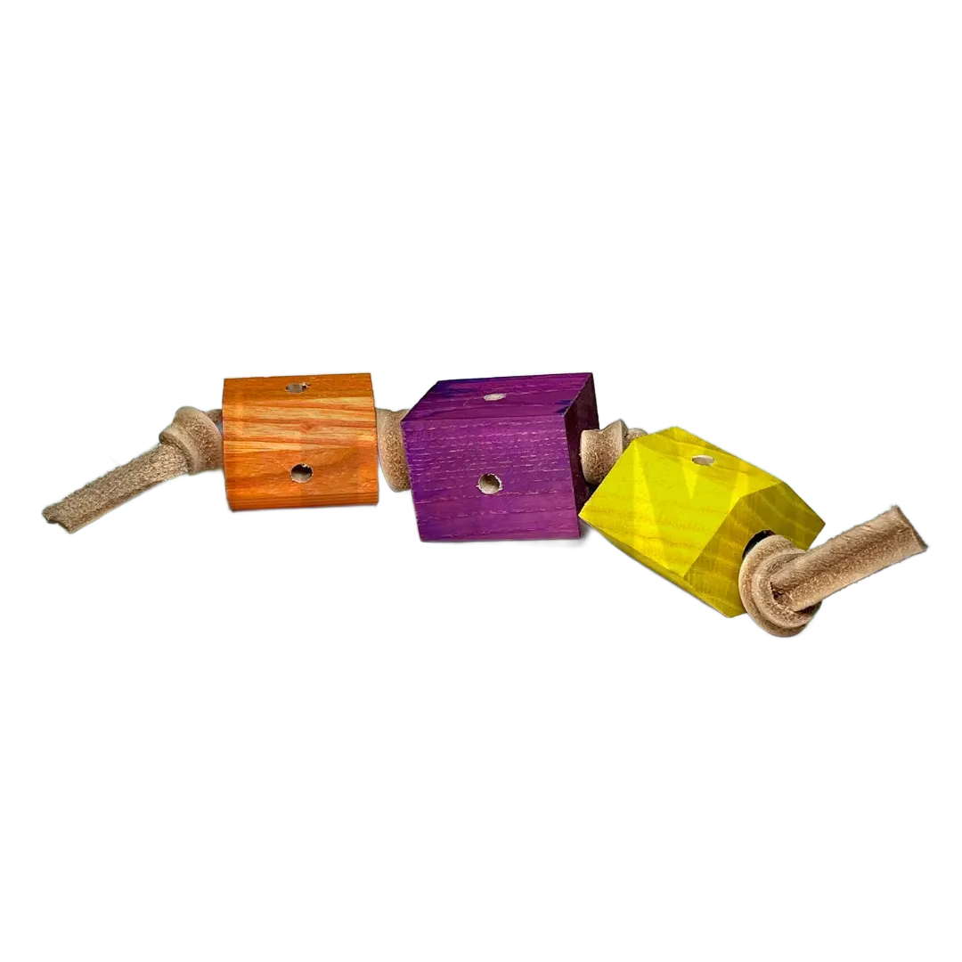 Titan Halloween Hard Ash Foraging Foot Toy by Bite Me Birdie