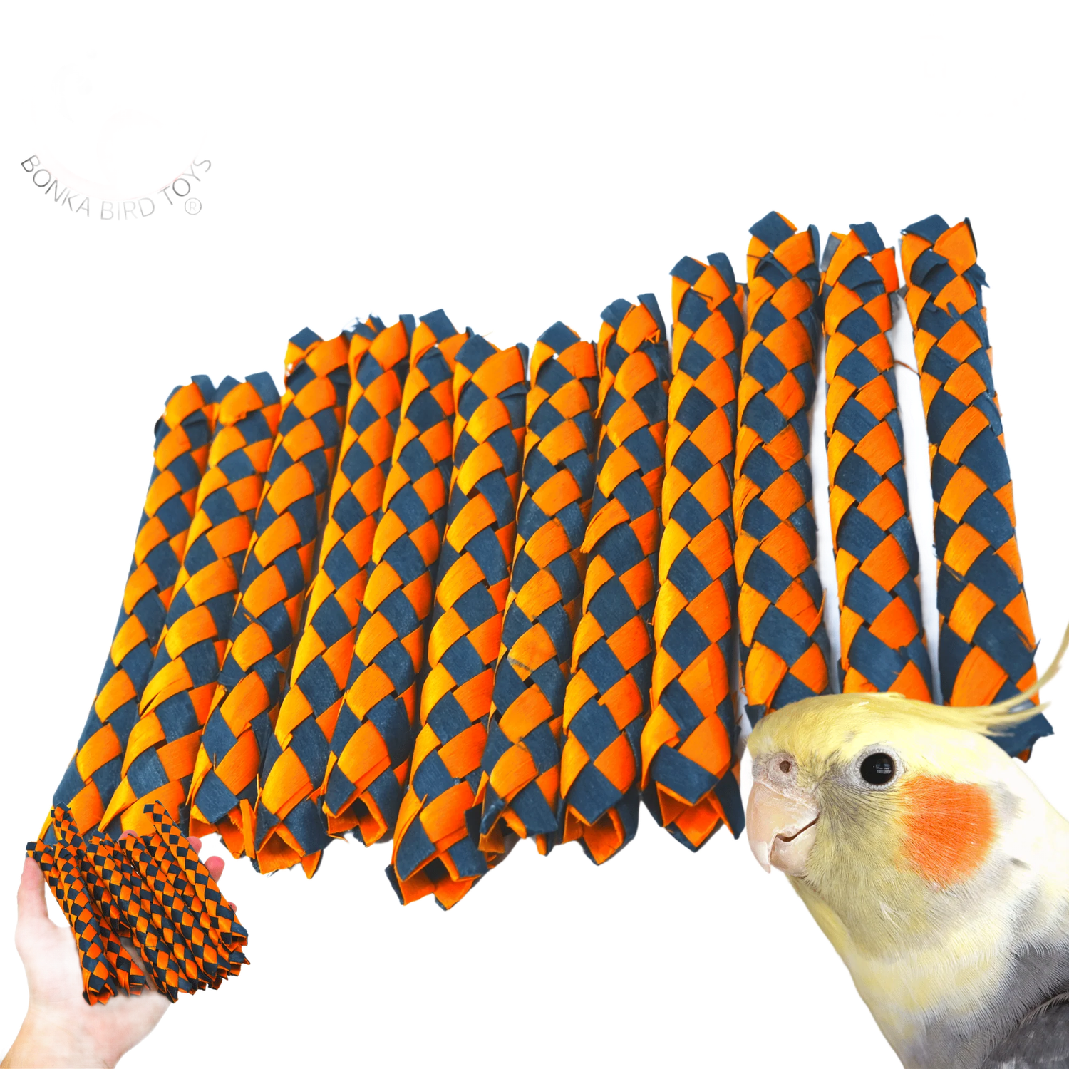 Halloween Chinese Finger Traps - 12 Pk by Bonka Bird Toys