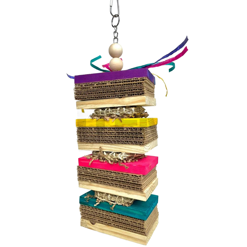 Cyrus Large hanging toy for Large Size Birds by Bite Me Birdie