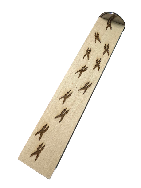 Walk the Plank 8&quot; x 1.5&quot; Basswood Platform Perch by Feathered Addictions