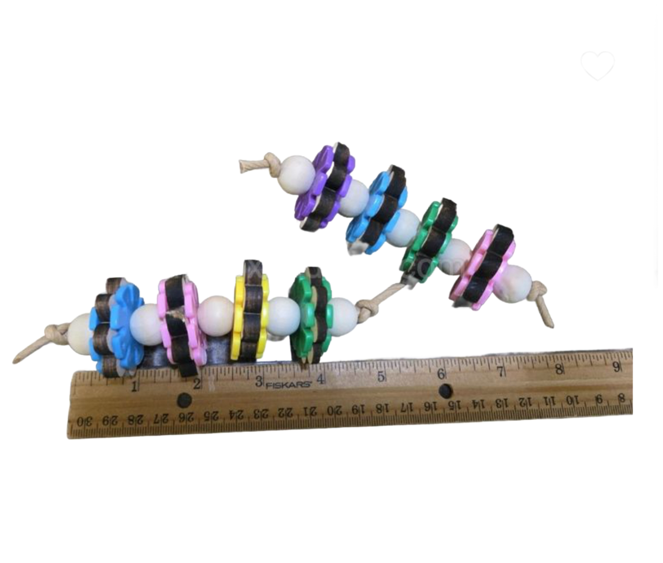 Flower Fun Footie by Birdie Box Bird Toys