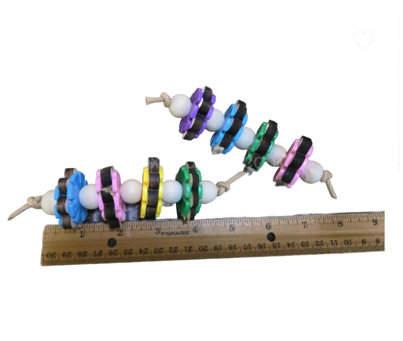 Flower Fun Footie by Birdie Box Bird Toys