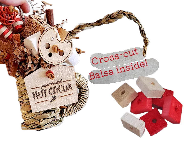 Holiday Hot Cocoa Toy by Peter Piper Parrots -- Limited Edition