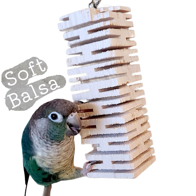 thumbnail image 2 of Parakeet Toys,Paradise Series Aurora's Amulet Handmade Bird Toy Parrot... 2 of 14