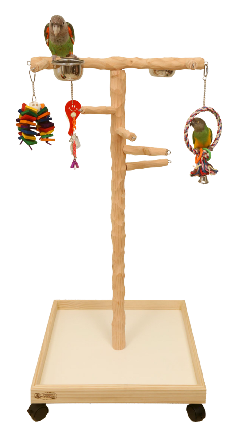 Medium NU Perch Climbing Tree for Small to Medium Birds - by Parrot Wizard