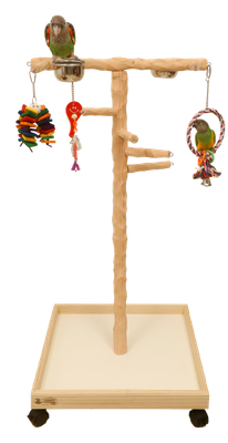 Medium NU Perch Climbing Tree for Small to Medium Birds - by Parrot Wizard