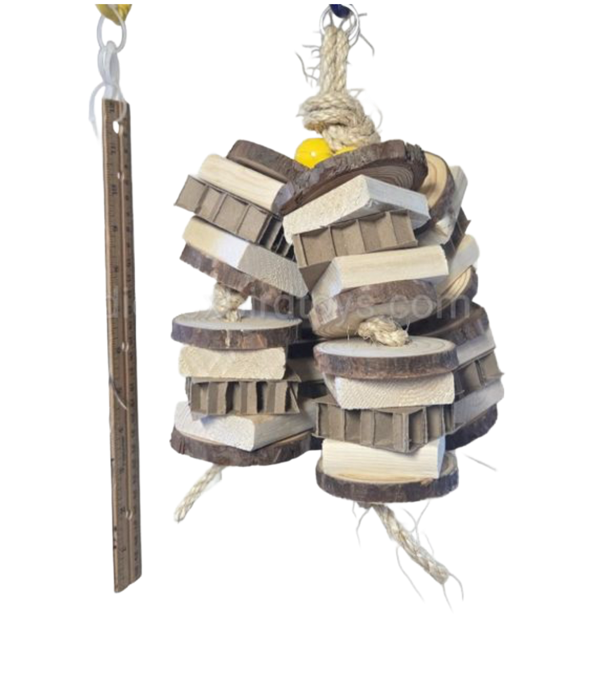 Natural Woods by Birdie Box Bird Toys