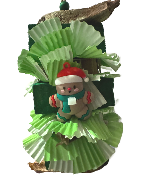 Christmas Jolly hanging toy by PDS Parrot Toys