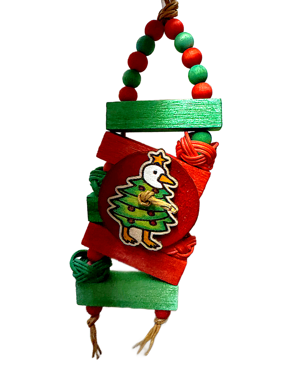 Dressed up Duck Balsa Shredder by Feathered Addictions