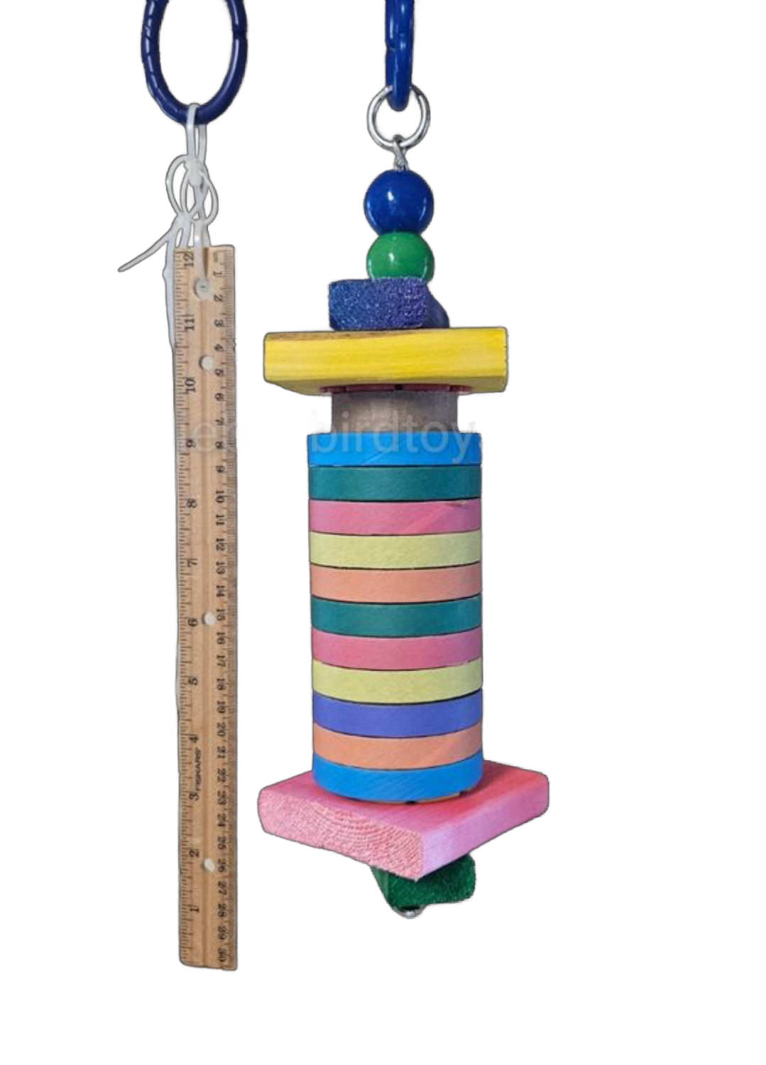 Bagel Stick by Birdie Box Bird Toys