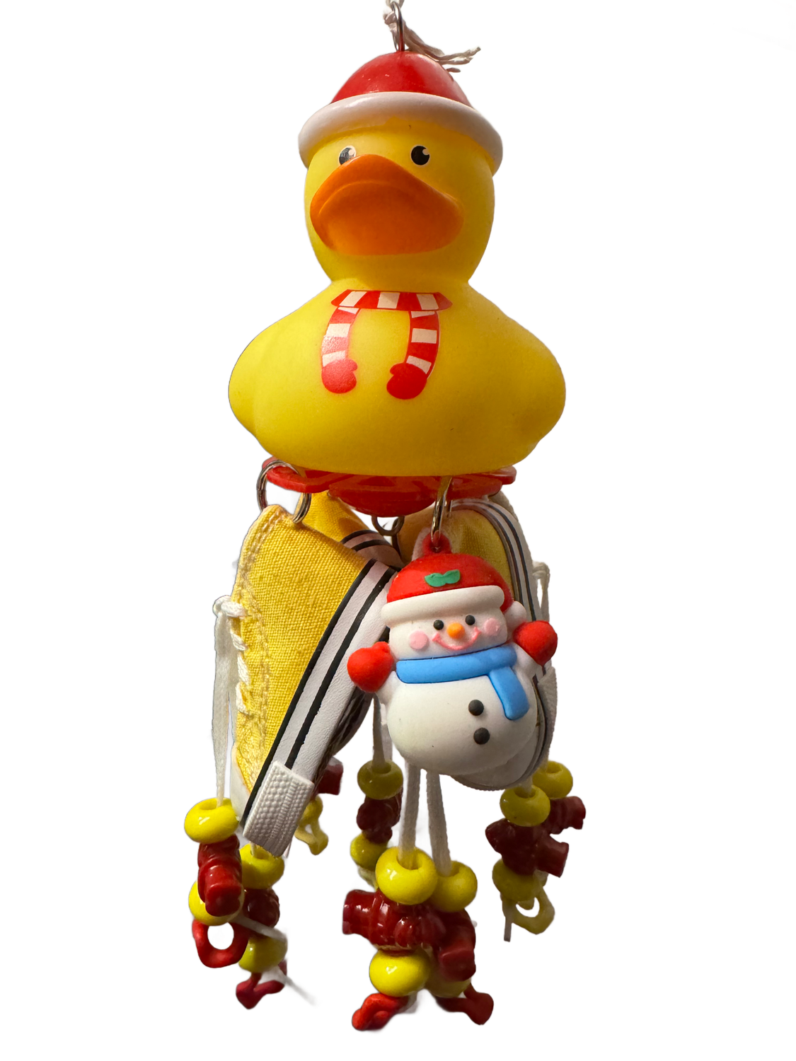 Santa&#39;s Shoes hanging toy by PDS Parrot Toys