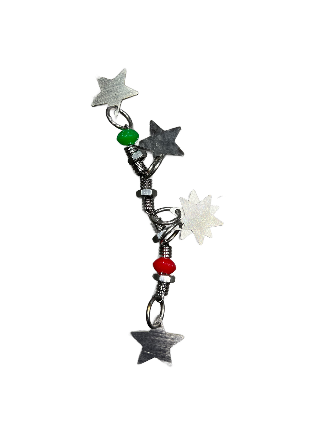Christmas Shining Stars - Stainless Steel - Hand made in the USA