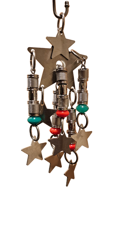 Christmas Galaxy - Stainless Steel - Hand made in the USA