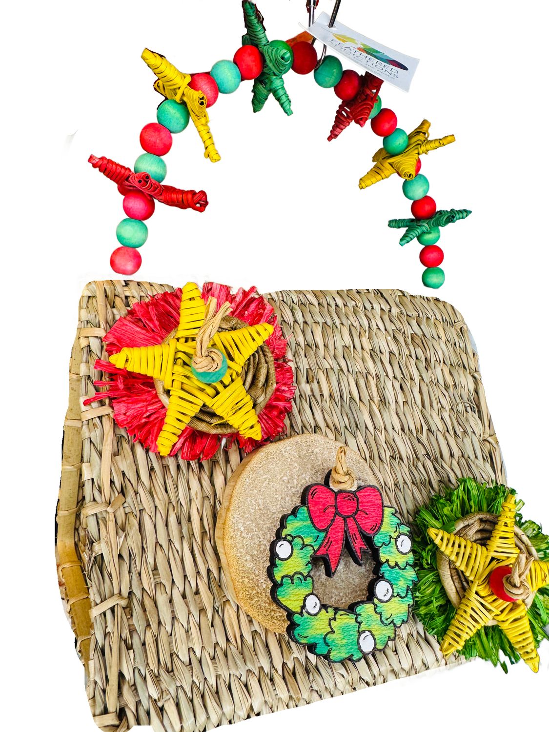 Peaceful Moments Seagrass Sleepy Tent by Feathered Addictions