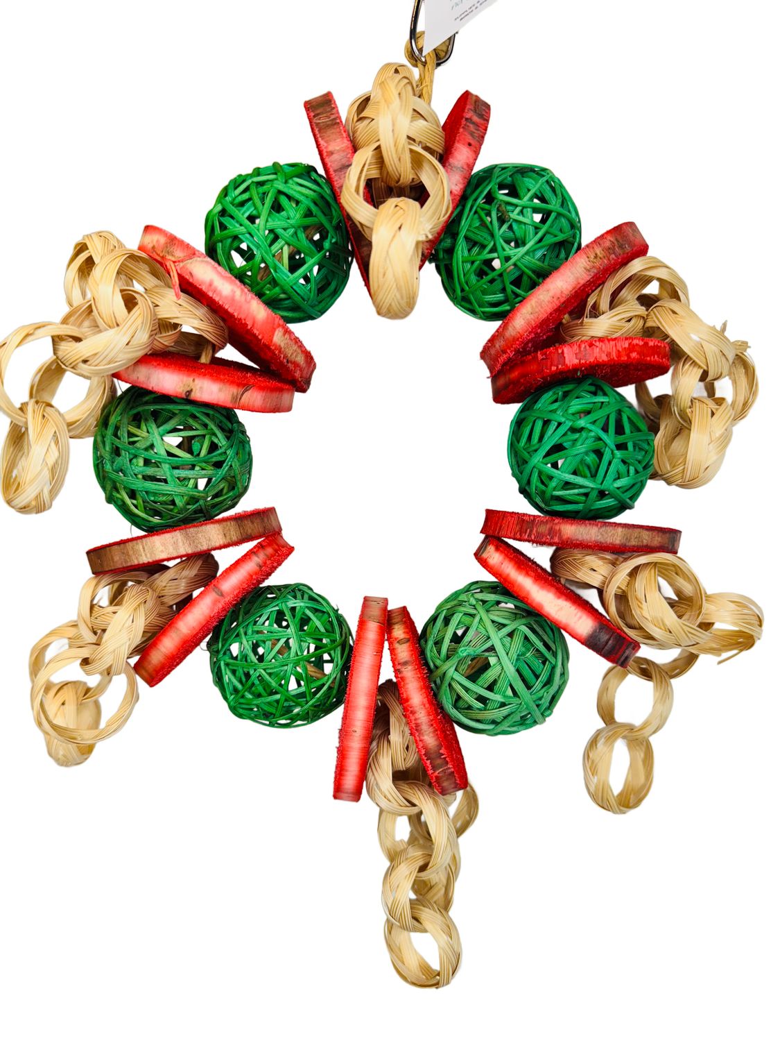 Caroling to the Beat Wreath by Feathered Addictions