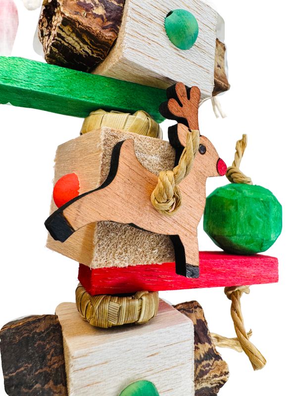 Just Keep Prancing Rudolph For Small Birds by Feathered Addictions