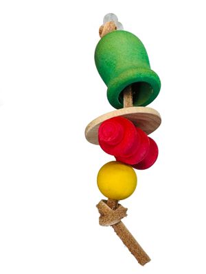 Fruitcake Foraging Cup Footer For Medium Birds by Feathered Addictions