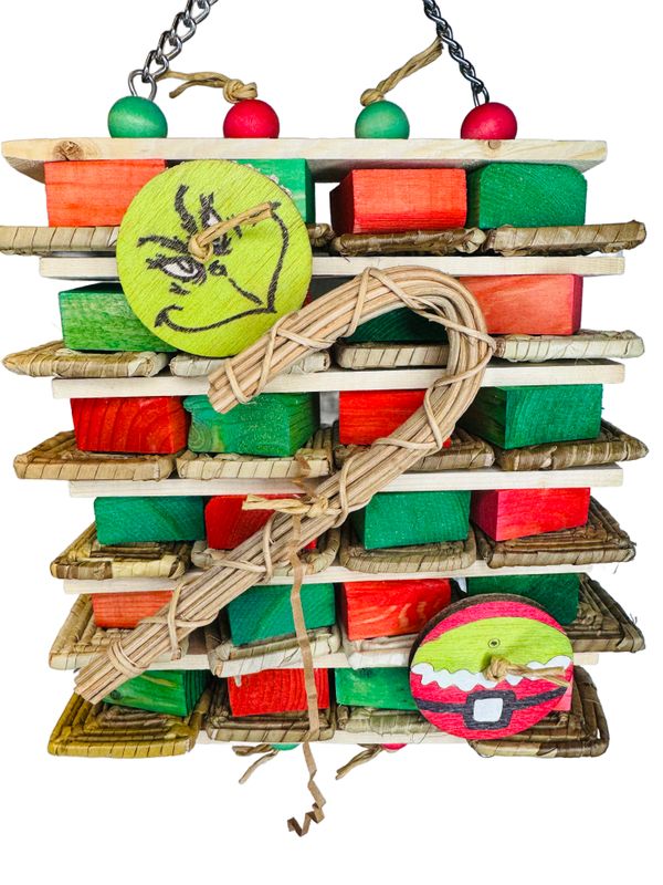 You&#39;re a Crunchy One, Mr Grinch for Medium Size Birds by Feathered Addictions