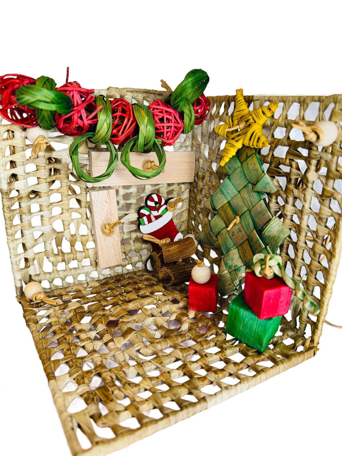 Ready for the Season Cozy Corner for Tiny to Small Birds by Feathered Addictions