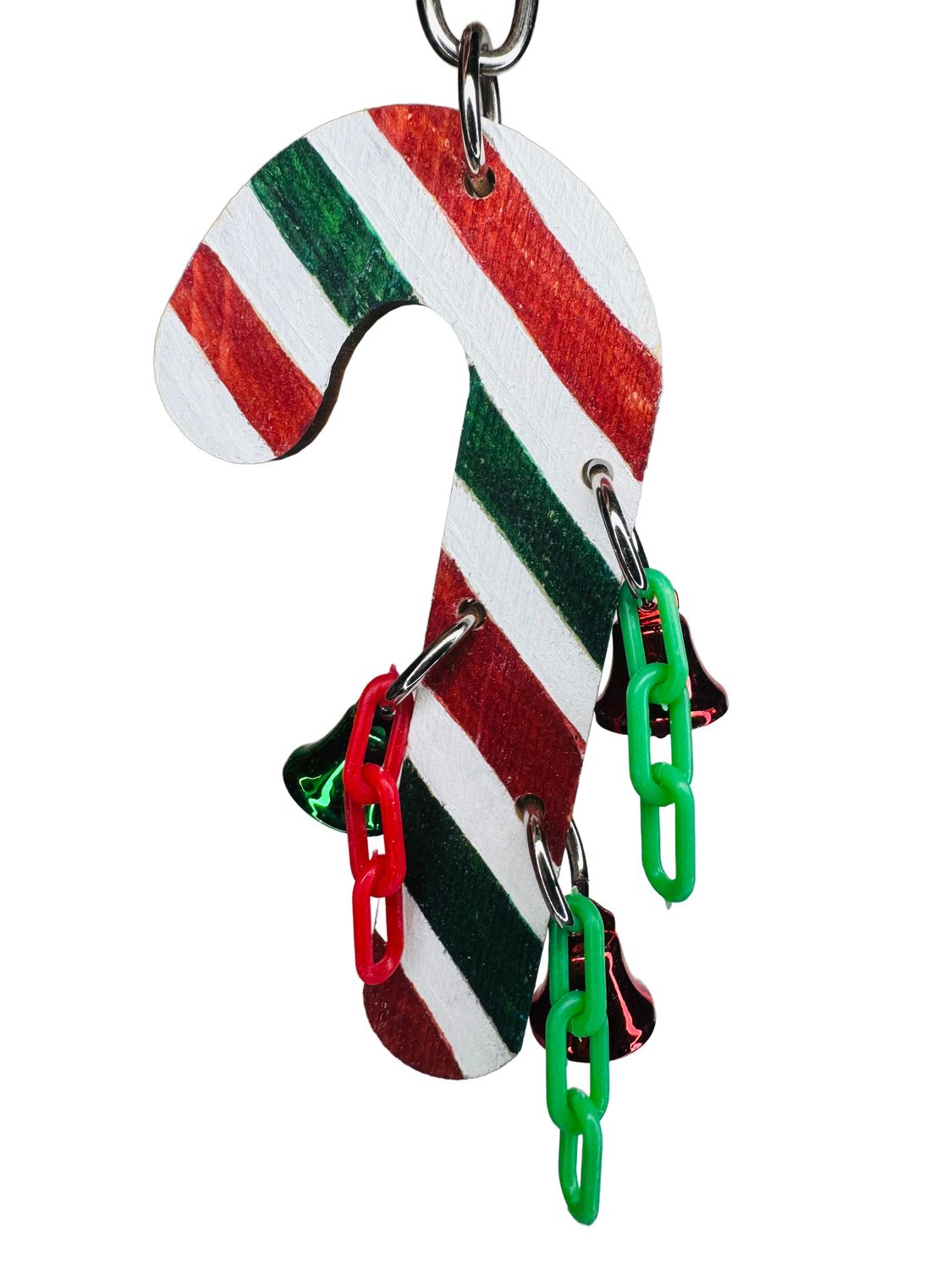 A Sweet Ringy Candy Cane by Feathered Addictions