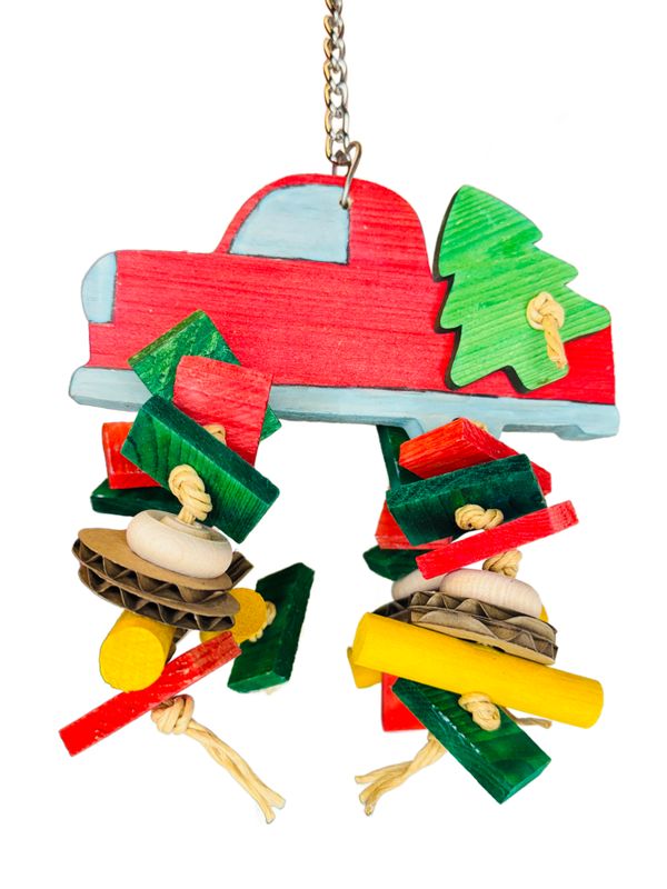 Bringing Home the Tree for the Season for Medium &amp; some Large Birds by Feathered Addictions