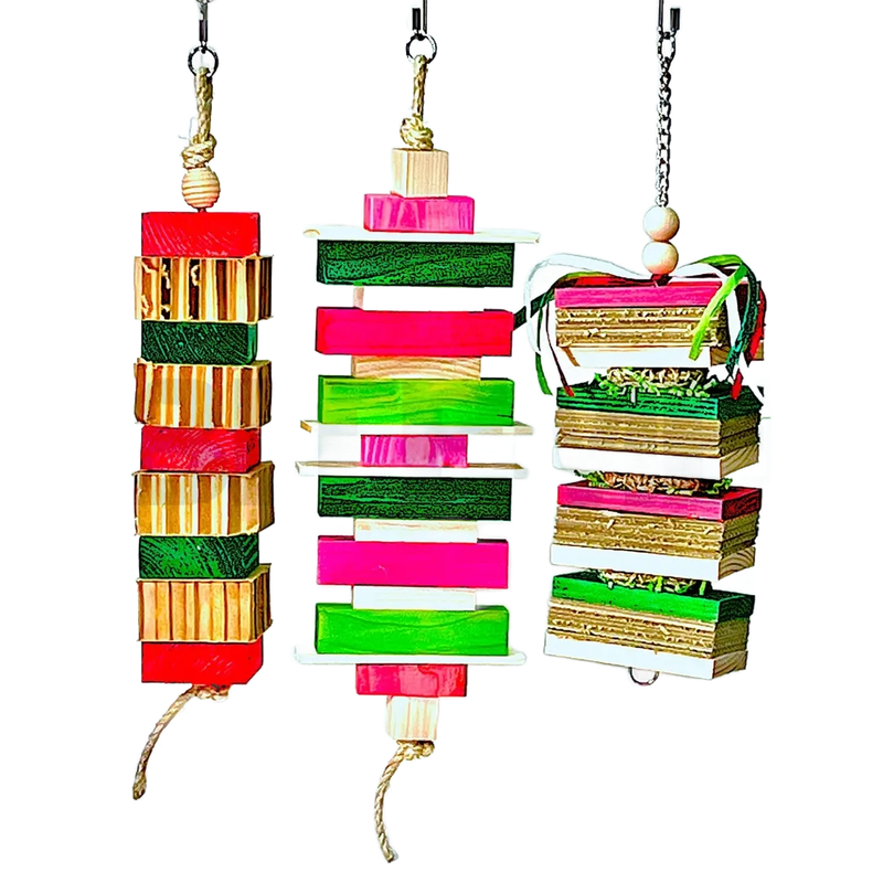 Large Bird Christmas Toy Combo by Bite Me Birdie