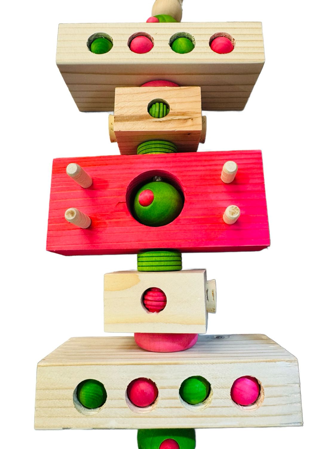 Reno Christmas for Large Birds - by Bite Me Birdie Bird Toys