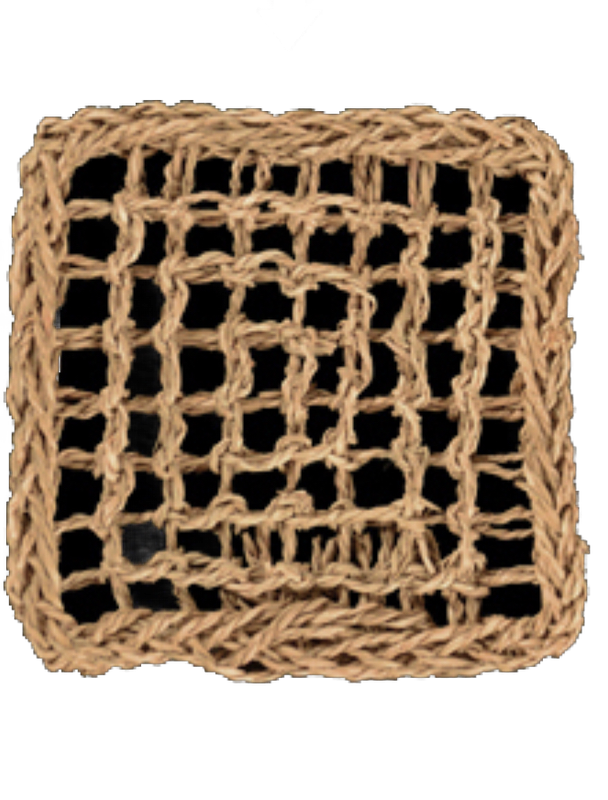 7 x 7 inch Square Seagrass Mat