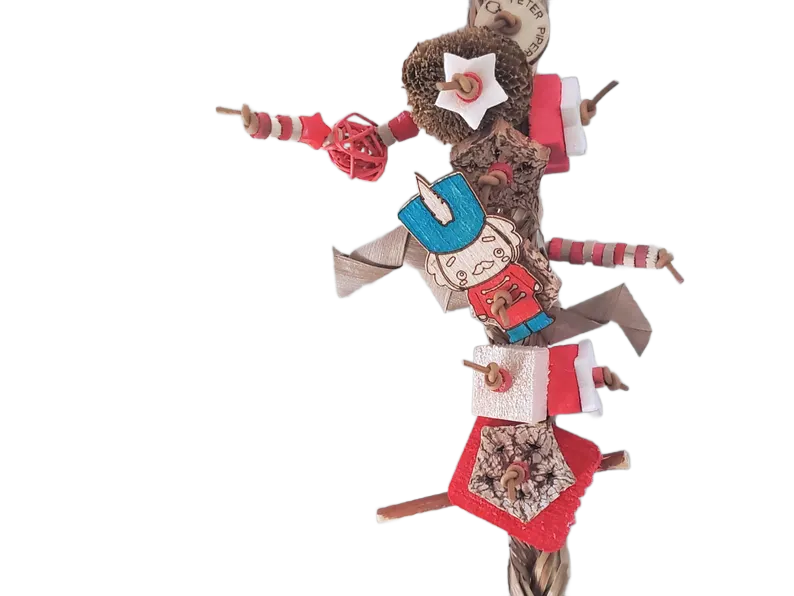 Lil Nutcracker Seagrass Shredder by Peter Piper Parrots - Limited Edition