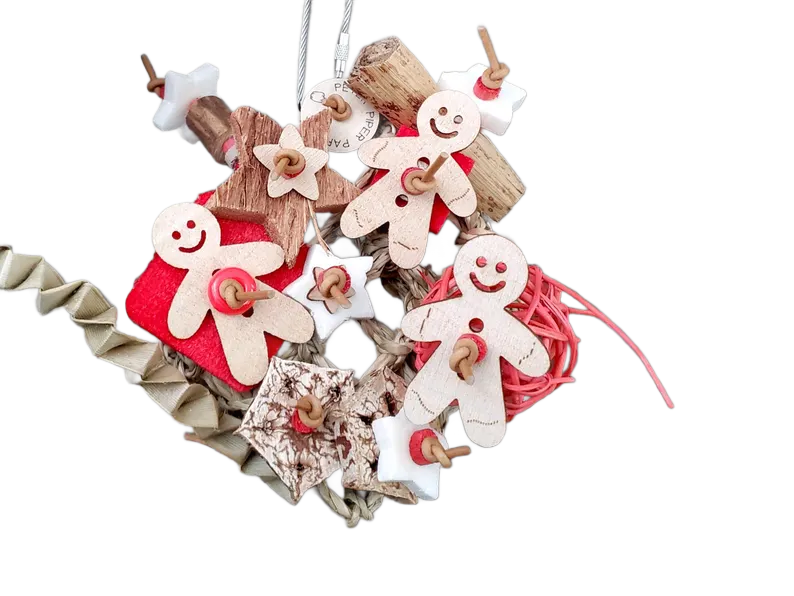 Ginger Snap 4&quot;x4&quot; Mat Shredder by Peter Piper Parrots - Limited Edition