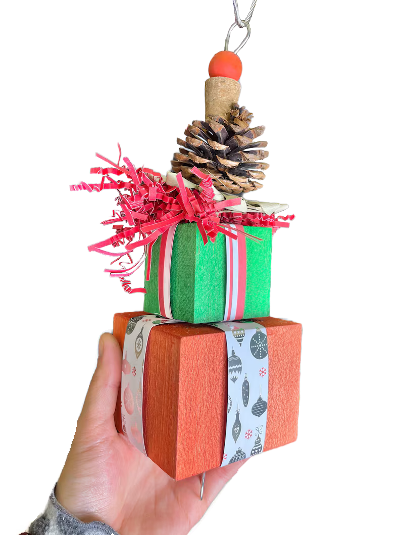 Santa&#39;s Gift Sack for Small Birds by Pirate&#39;s Beak