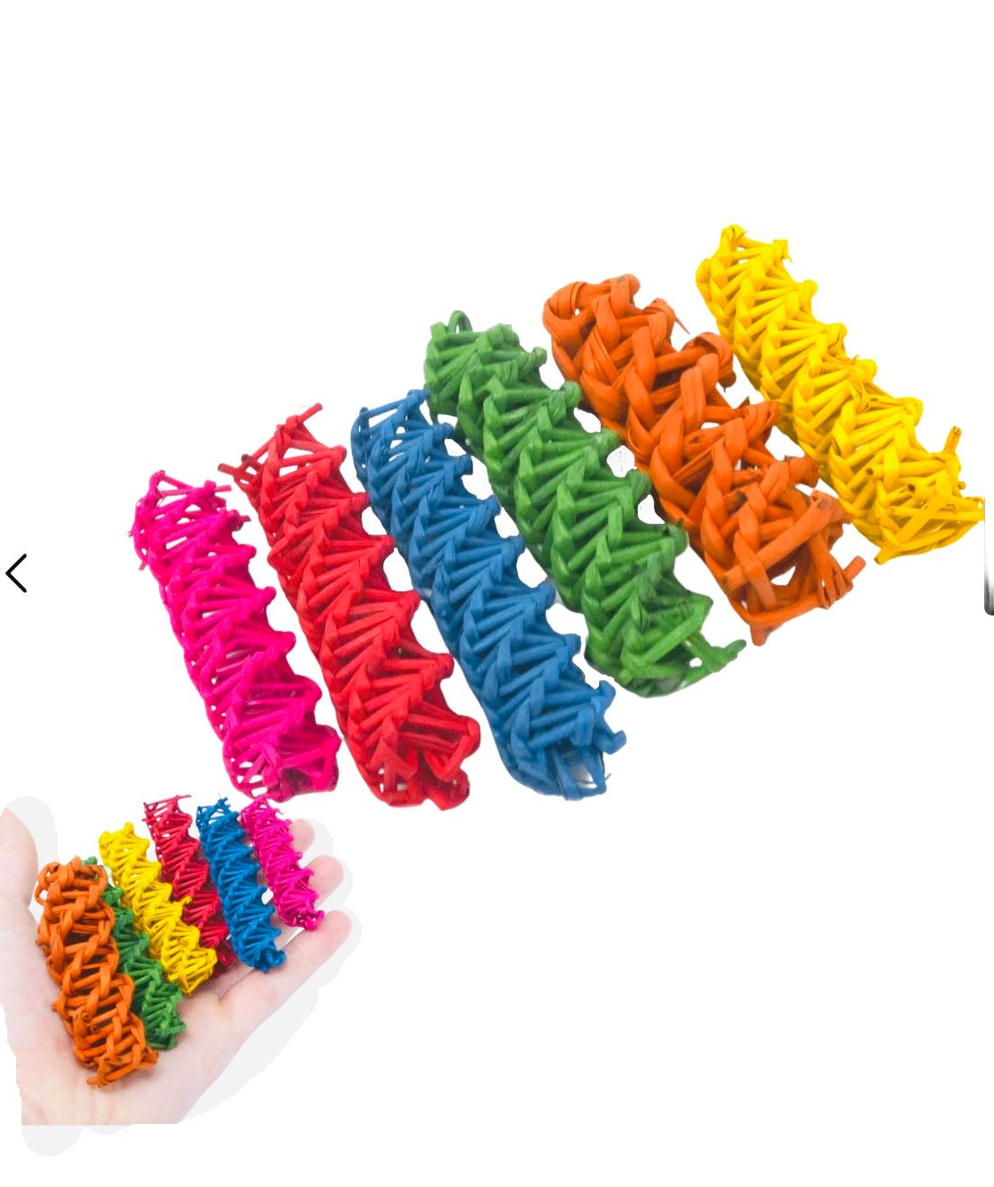 6 Pack Small Size Multi Color Vine Ladder