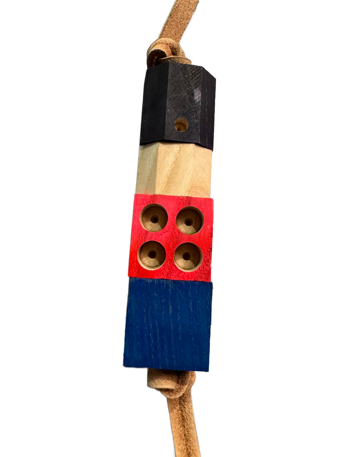 Stan PLUS Large Foot Toy with Larger Foraging Holes - by Bite Me Birdie Bird Toys