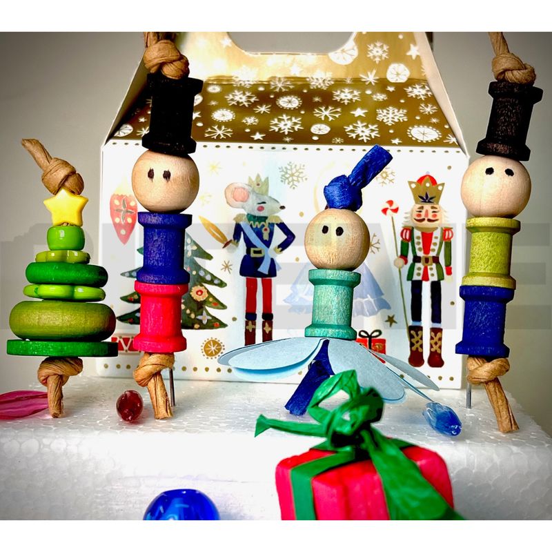 Mini Nut Cracker Suite - by Bite Me Birdie Bird Toys