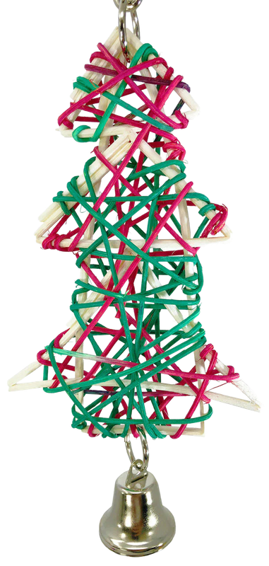 Large Christmas Tree Bird Toy by Bonka Bird Toys
