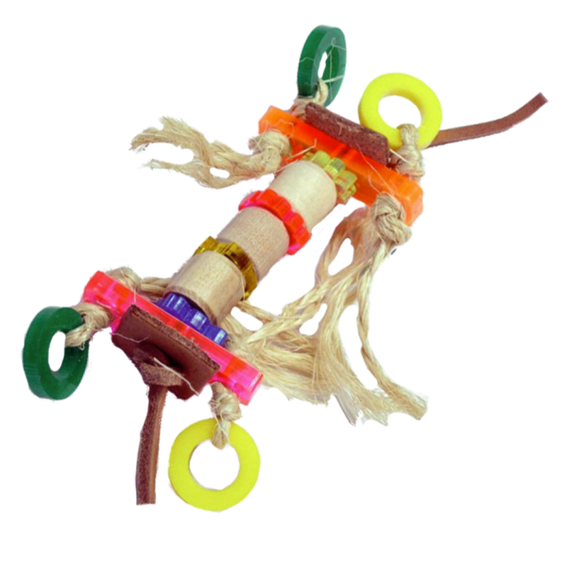 Mr Frog Foot Toy - by Fun Max Bird Toys