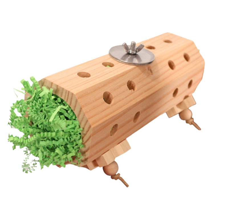 Activity Forager Bolt on - Large Parrot Foraging Toy by Woodland Bird Toys